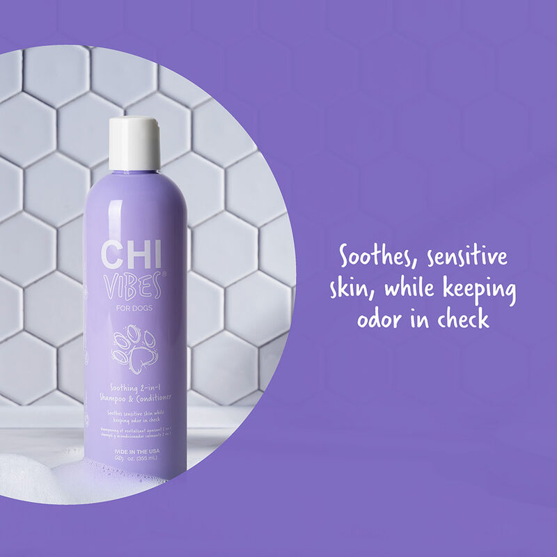 CHI Vibes For Dogs Soothing 2 in 1 Shampoo and Conditioner, , large image number null